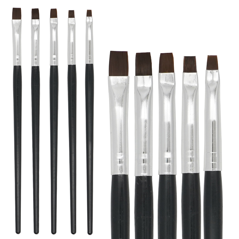 Nail Art Kaki - 5 stücke Dental Harz Pinsel Stift