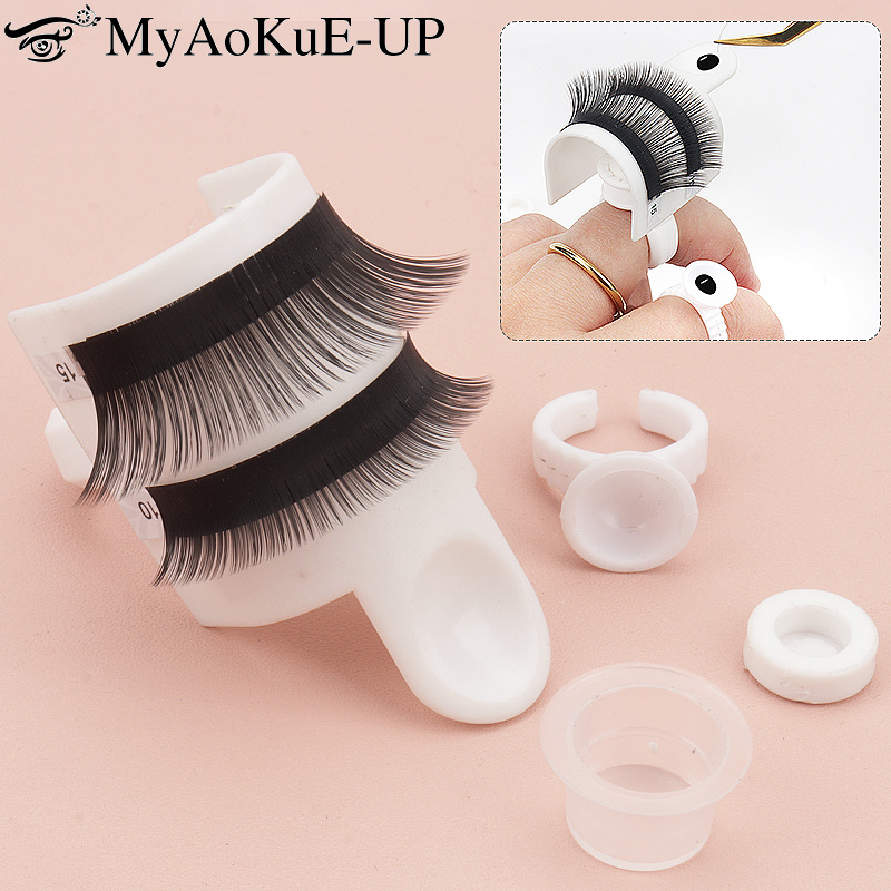 Nail Art Ombre - 5 teile/satz Wimpern Splitter Nail art