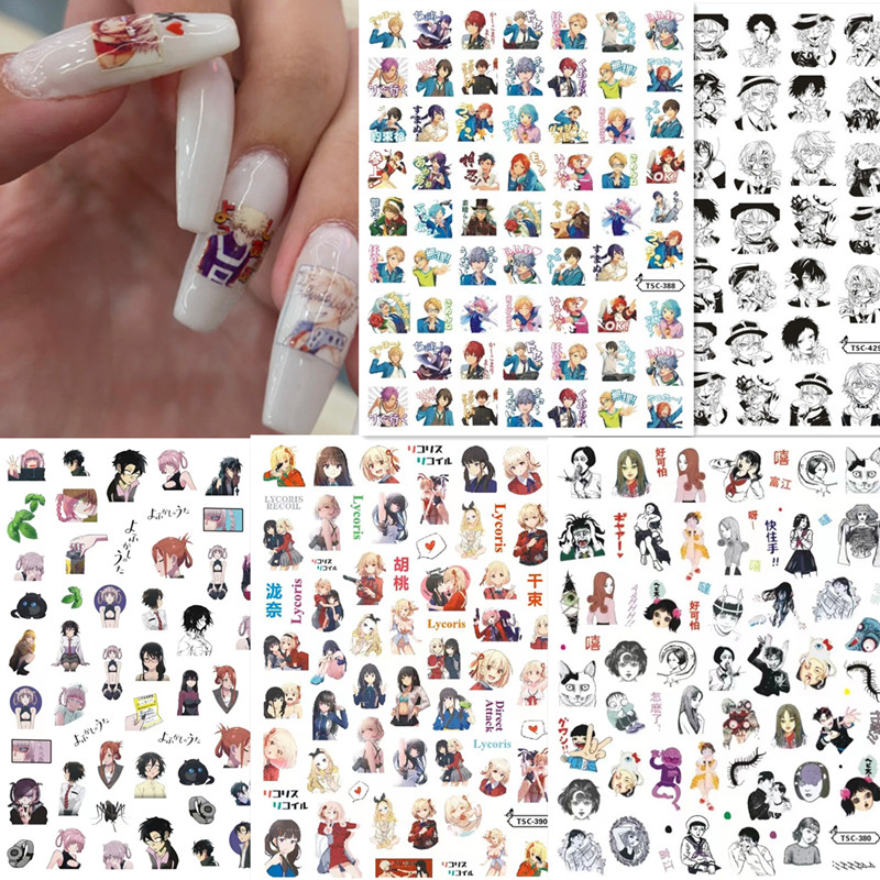 Nail Art Zelda - Neueste Anime Feture Design 3d Selbstklebende