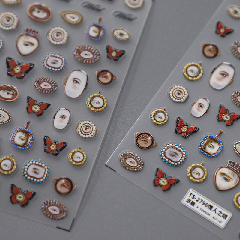 1 stücke 5D Geprägte Halloween – Nail Art Zelda Bewertung und Preis