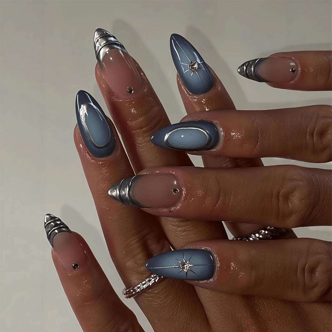 24-teiliges kurzes Mandel-Näge – Nail Art Ombre Bewertung und Preis