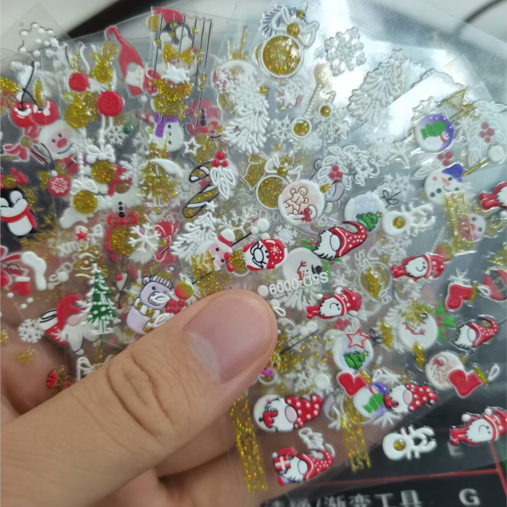 5d Glitter Weihnachten geprägt – Nail Art Xmas 2025 Bewertung und Preis