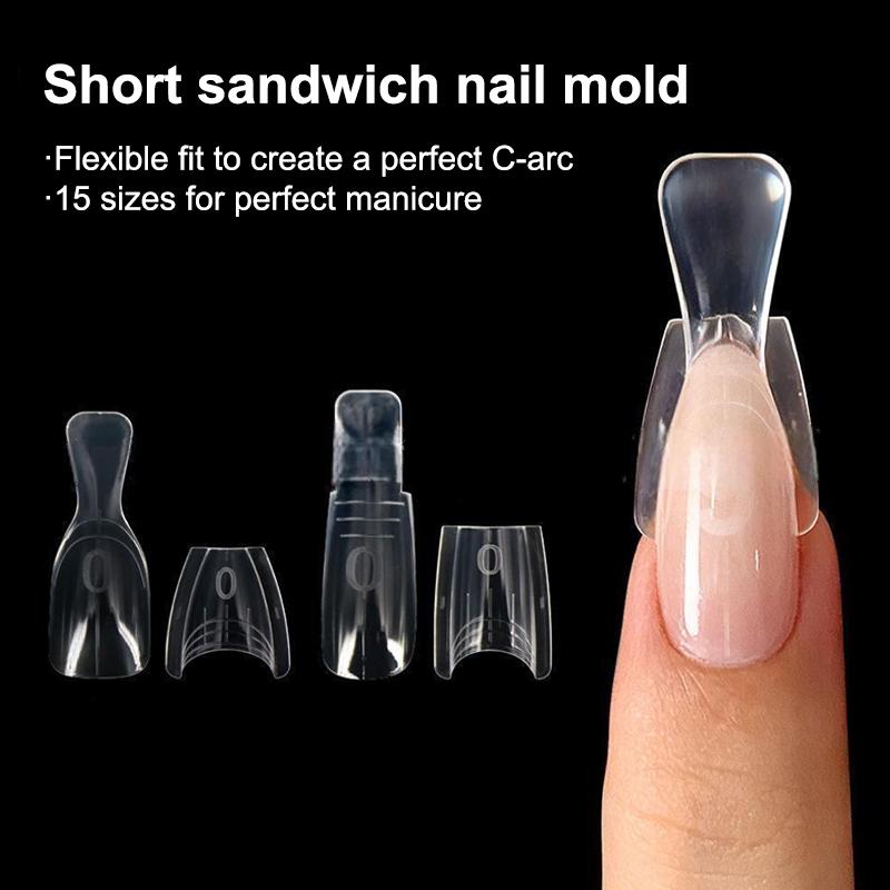60 Stück/Box Sargförmige Dual- – Nail Art Ombre Bewertung und Preis
