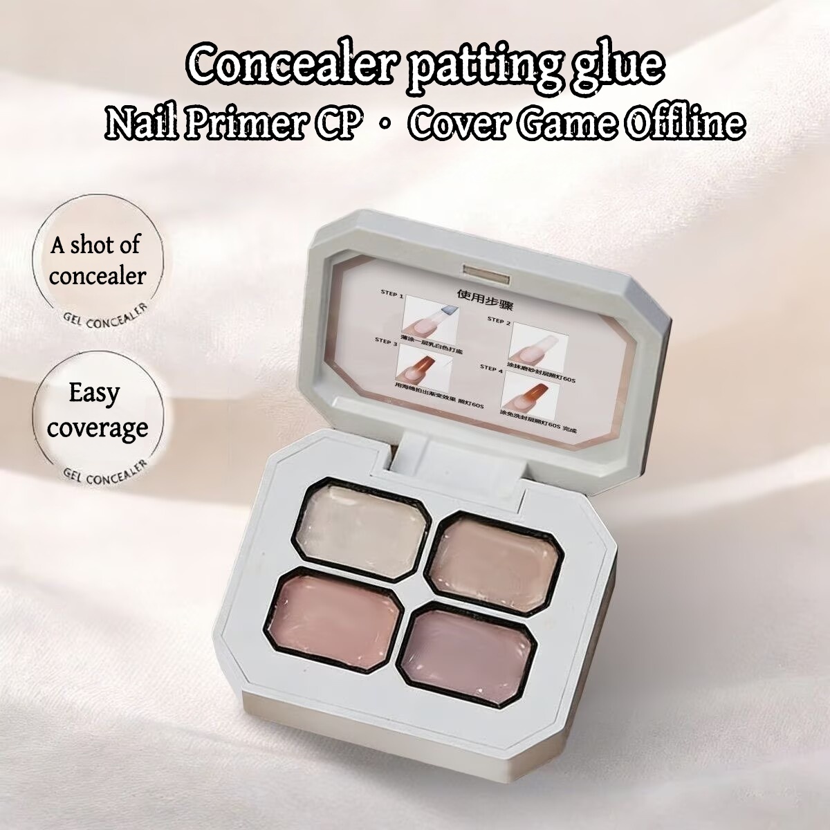 4 Farben Concealer Beliebtes N – Nail Art Ombre Bewertung und Preis