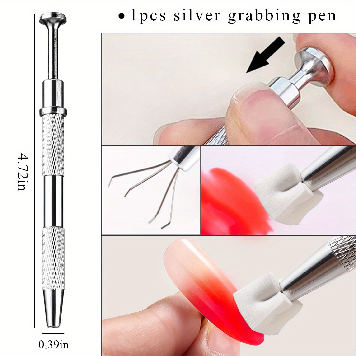 1/50/100Pcs Platz Nail art Sch – Nail Art Kaki Bewertung und Preis