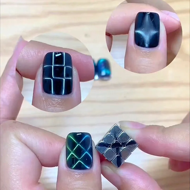 27 Stück Katzenaugen-Magnetwür – Striping Tape Nail Bewertung und Preis