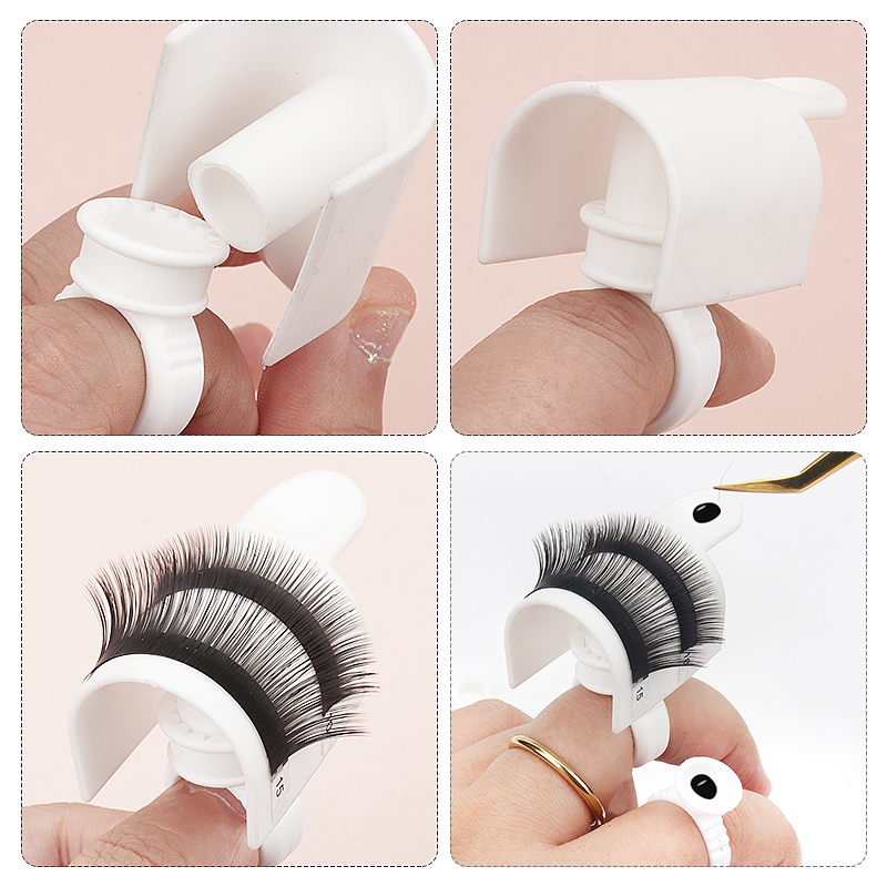 5 teile/satz Wimpern Splitter  – Nail Art Ombre Bewertung und Preis