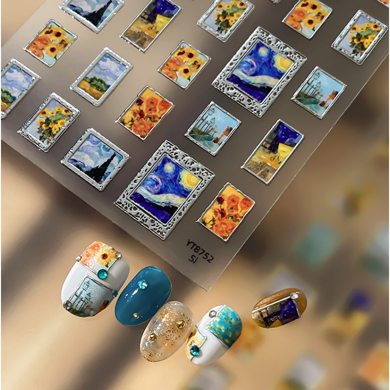 Retro Goldgeprägte Rahmen-Nage – Nail Art Zelda Bewertung und Preis