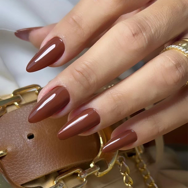 24-teiliges Set Einfarbiger Kü – Nail Art Red Bewertung und Preis