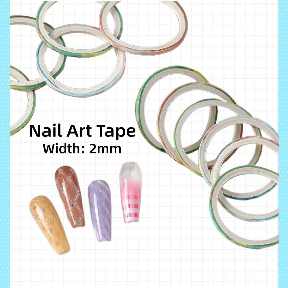 10 Rollen Nagelstreifen-Klebeb – Striping Tape Nail Bewertung und Preis