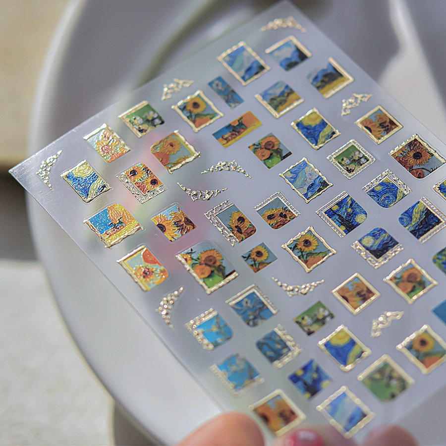 Retro Ölgemälde Heißprägung So – Nail Art Zelda Bewertung und Preis