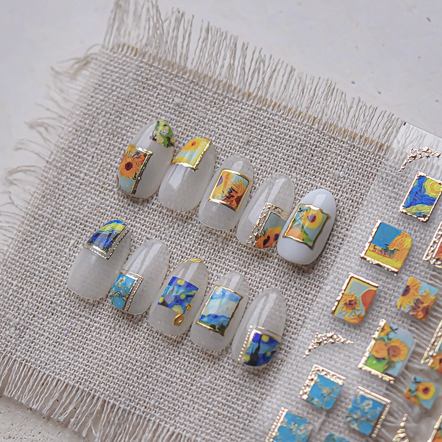 Retro Ölgemälde Heißprägung So – Nail Art Zelda Bewertung und Preis
