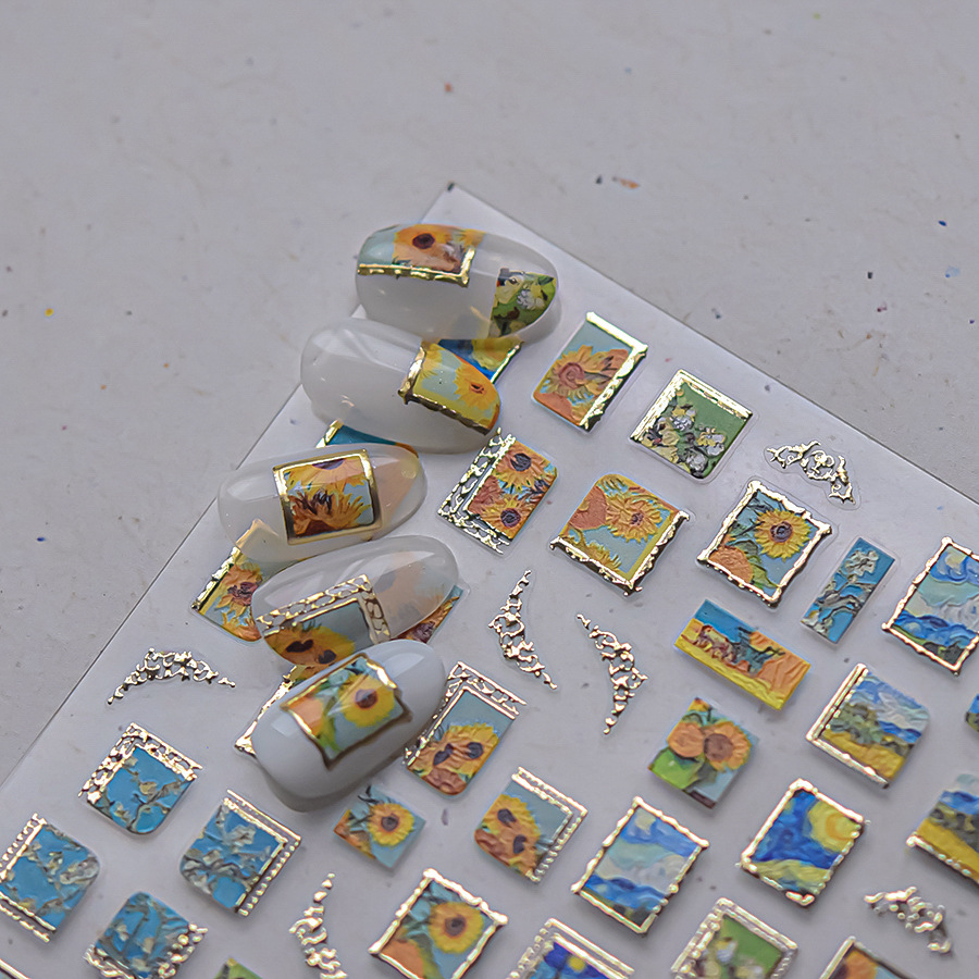 Retro Ölgemälde Heißprägung So – Nail Art Zelda Bewertung und Preis