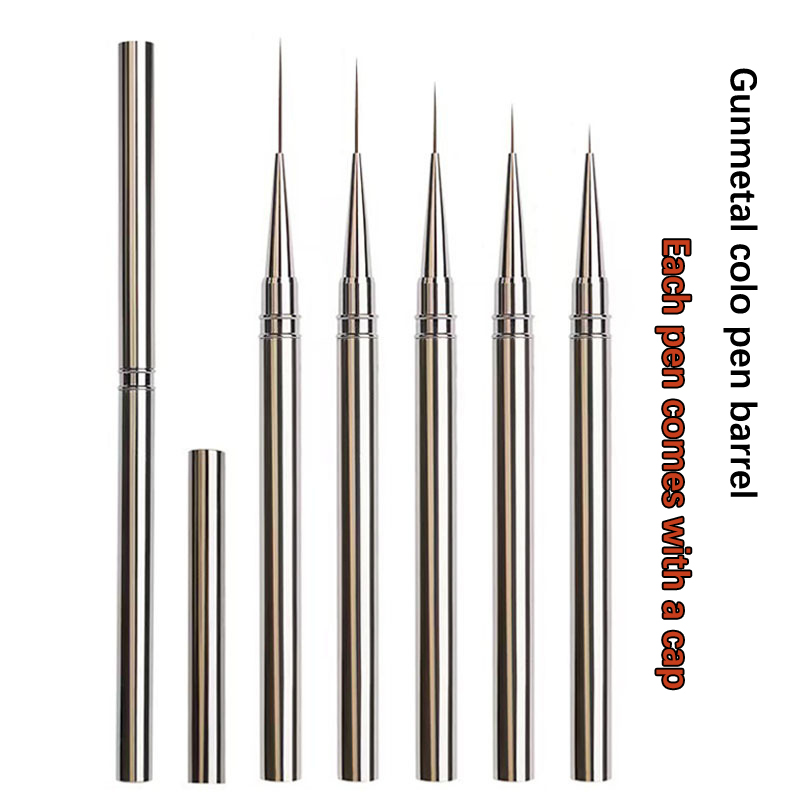 1Pcs Nail art Pinsel Französis – Nail Art Kaki Bewertung und Preis