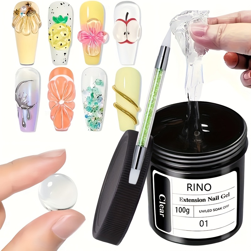 100g Klares Antihaft-Handverlä – Nail Art Ombre Bewertung und Preis