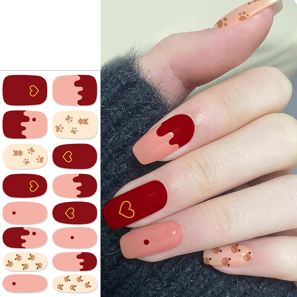 16 Tipps Red Semi Cured White  – Striping Tape Nail Bewertung und Preis