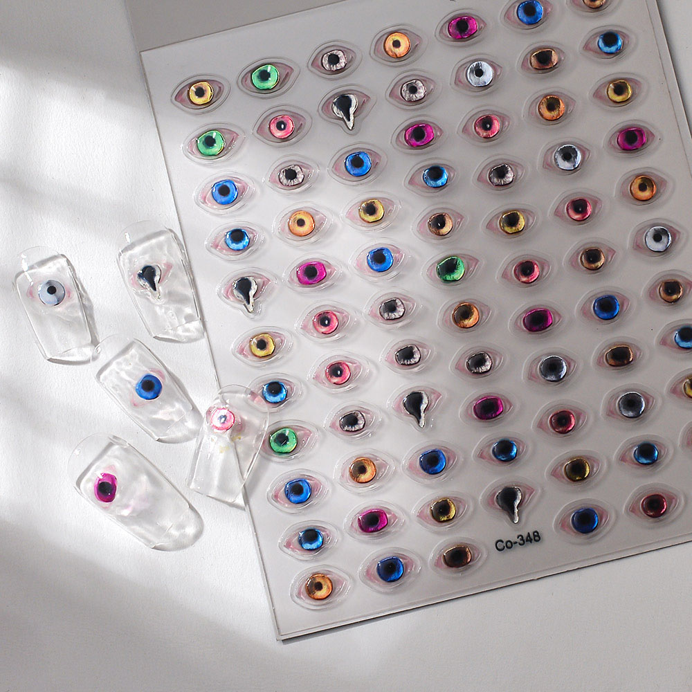 5D Bronzing Dark Evil Eye Nage – Nail Art Zelda Bewertung und Preis