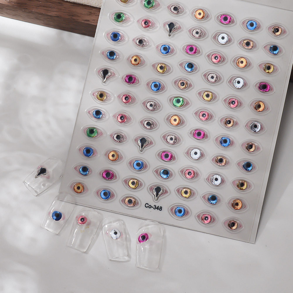 5D Bronzing Dark Evil Eye Nage – Nail Art Zelda Bewertung und Preis