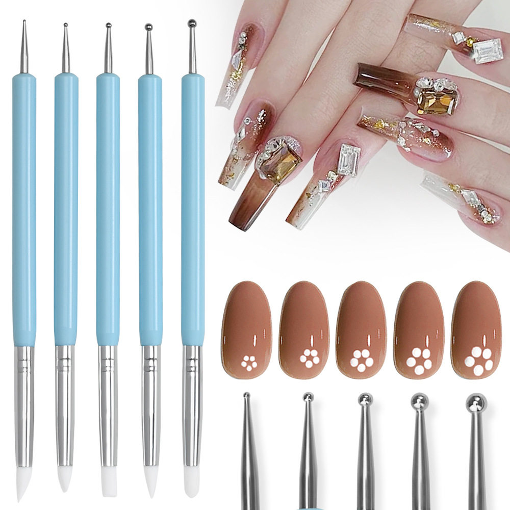1/3/5/6-teiliges Set Nagelkuns – Nail Art Kaki Bewertung und Preis
